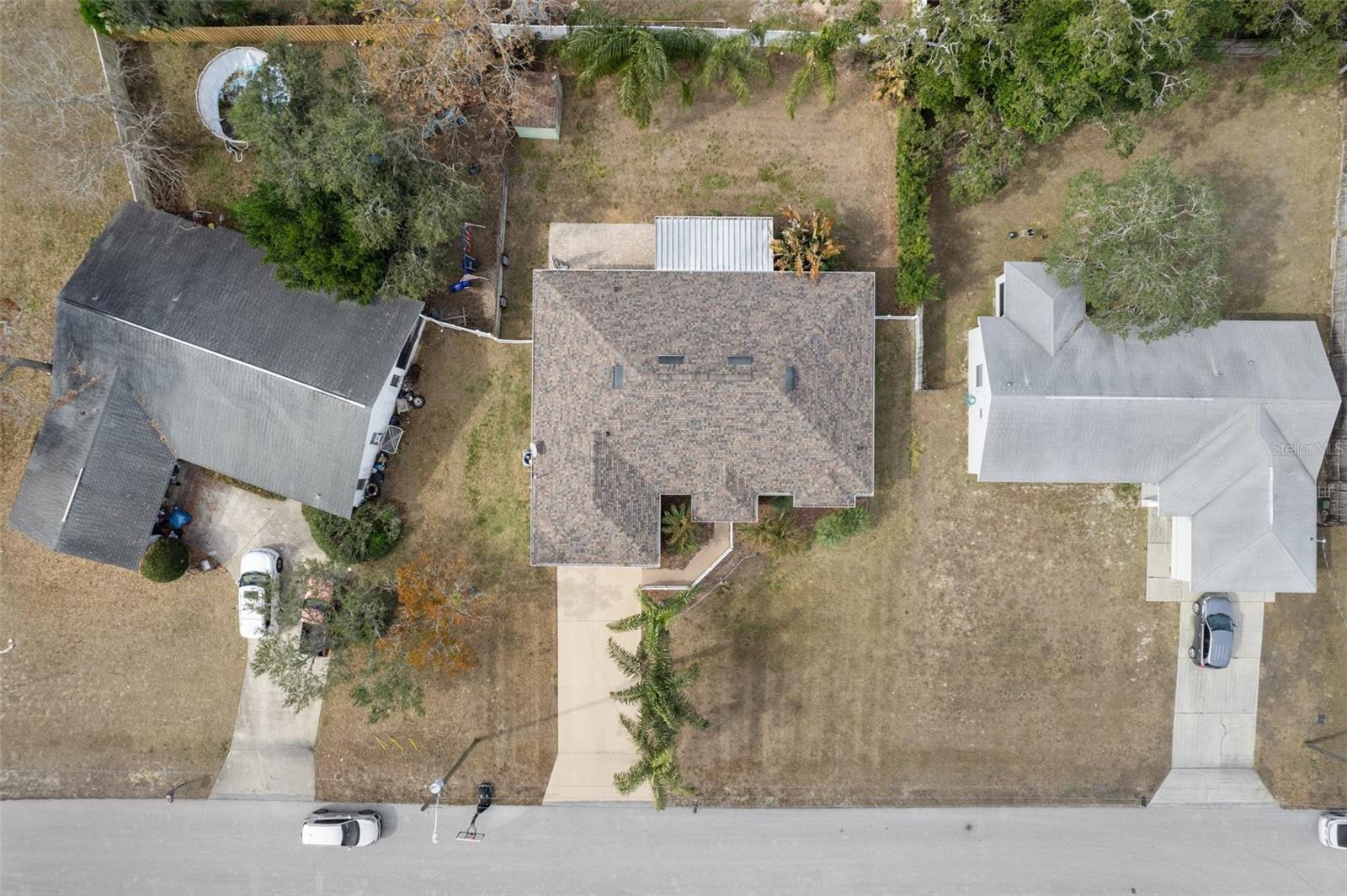 Aerial View of the Home