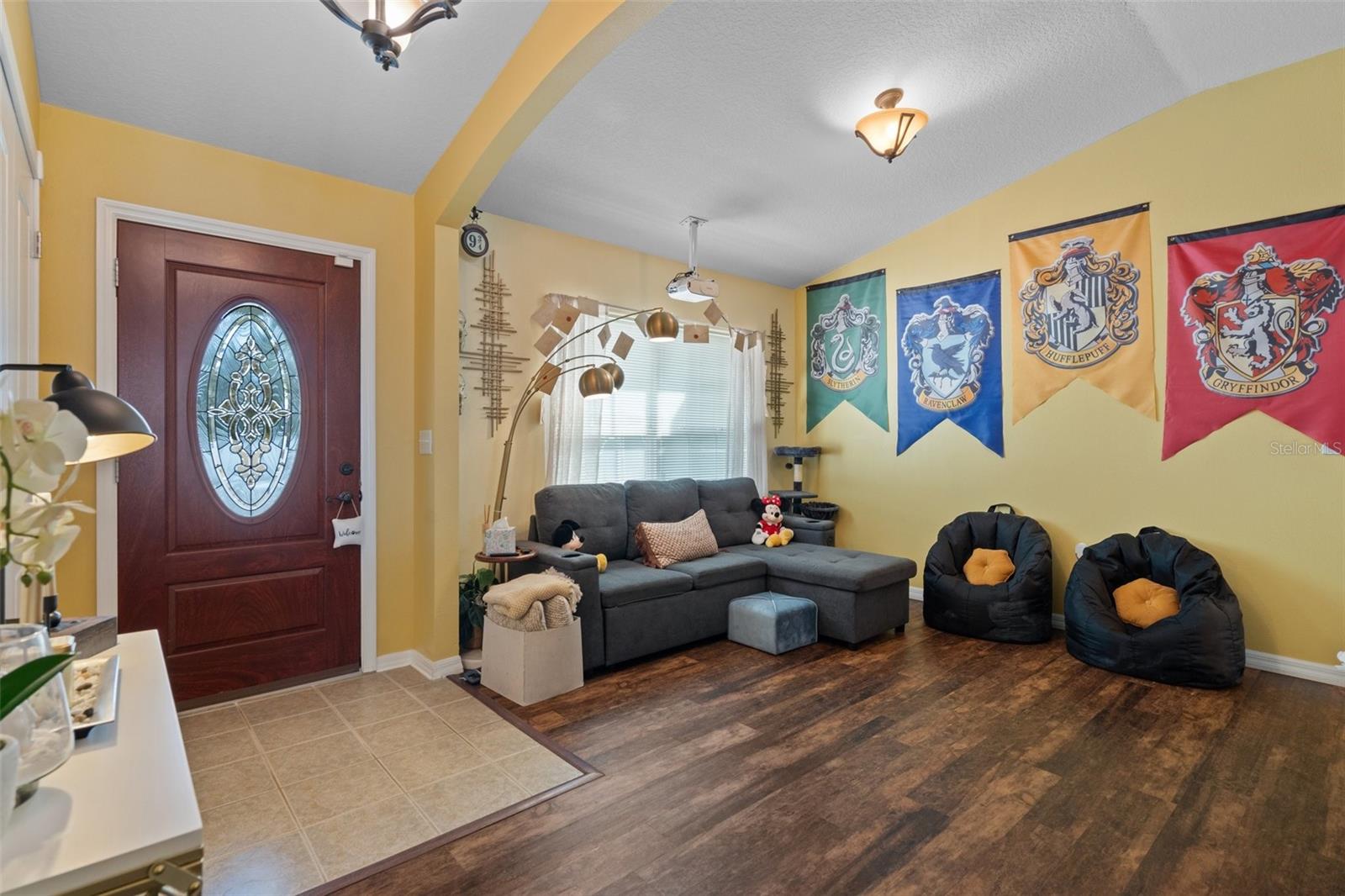 Formal Living room and front door