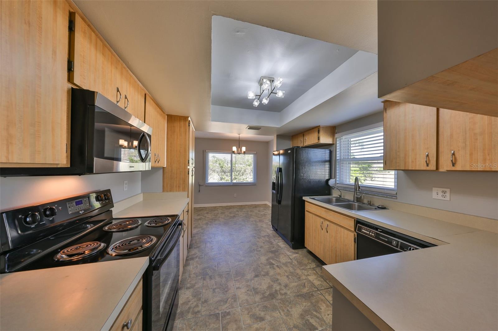 Kitchen, New disposal, touch faucet on sink