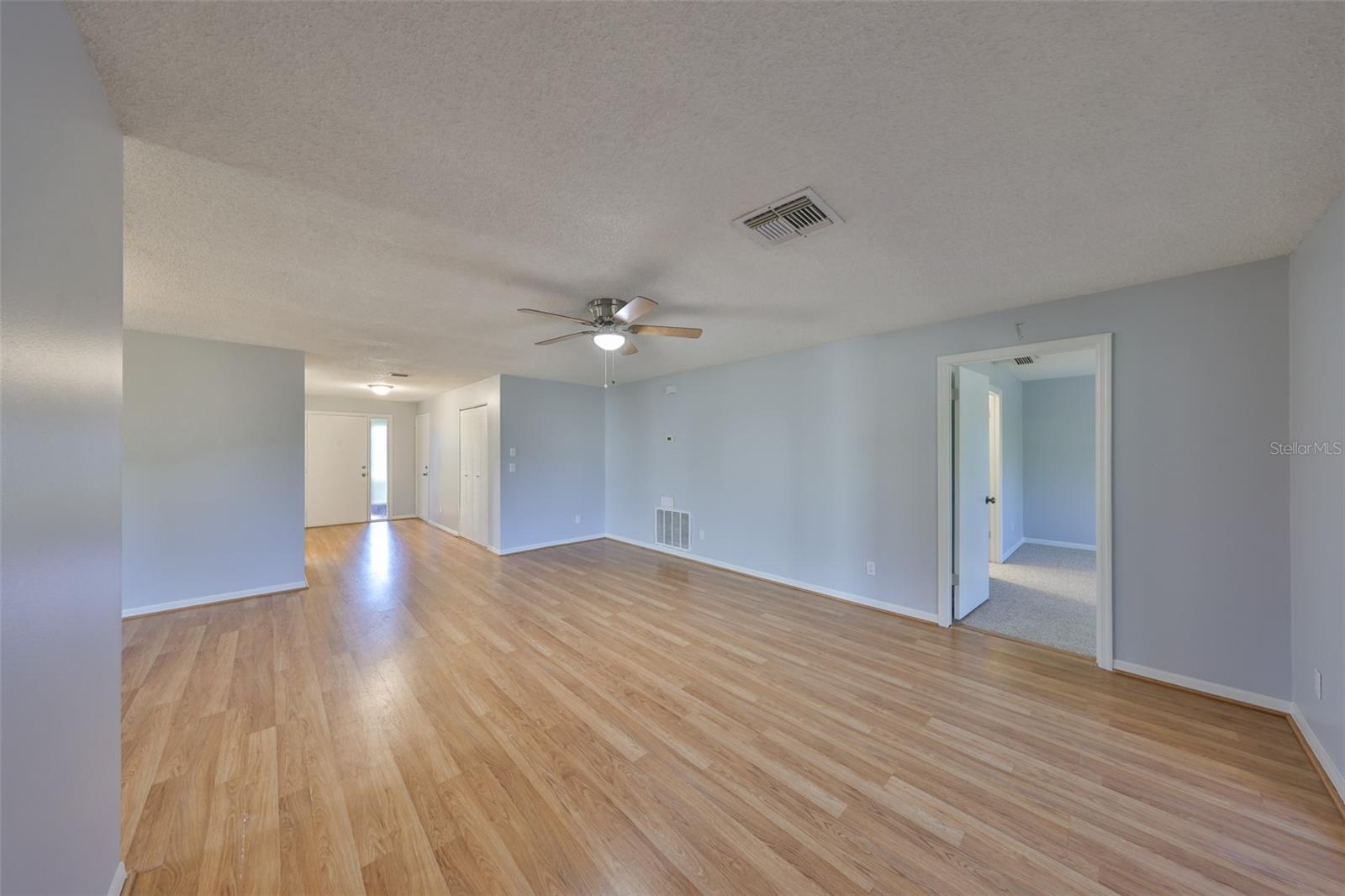 Living Room and front entry