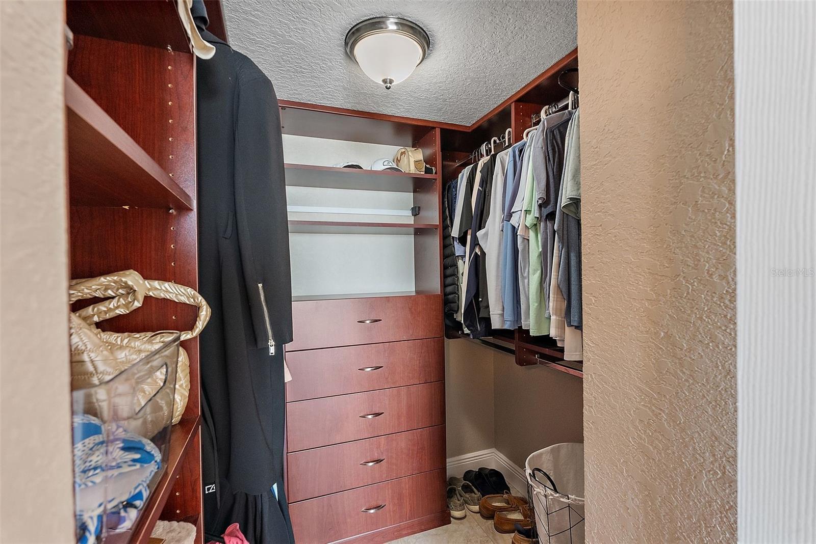 Primary bedroom closet