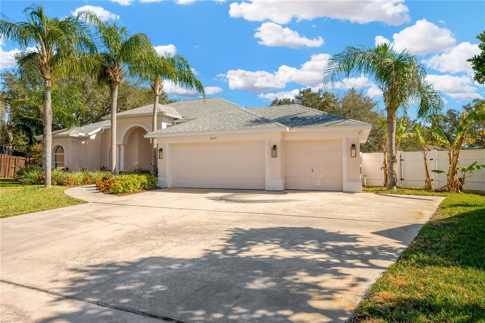 Buyers will love the 3 car garage and extended driveway pad.  This home is located in the Links neighborhood in Bloomingdale, this home has access to fantastic community amenities, including a golf course, tennis and basketball courts, a playground, and low HOA fees with NO CDD.