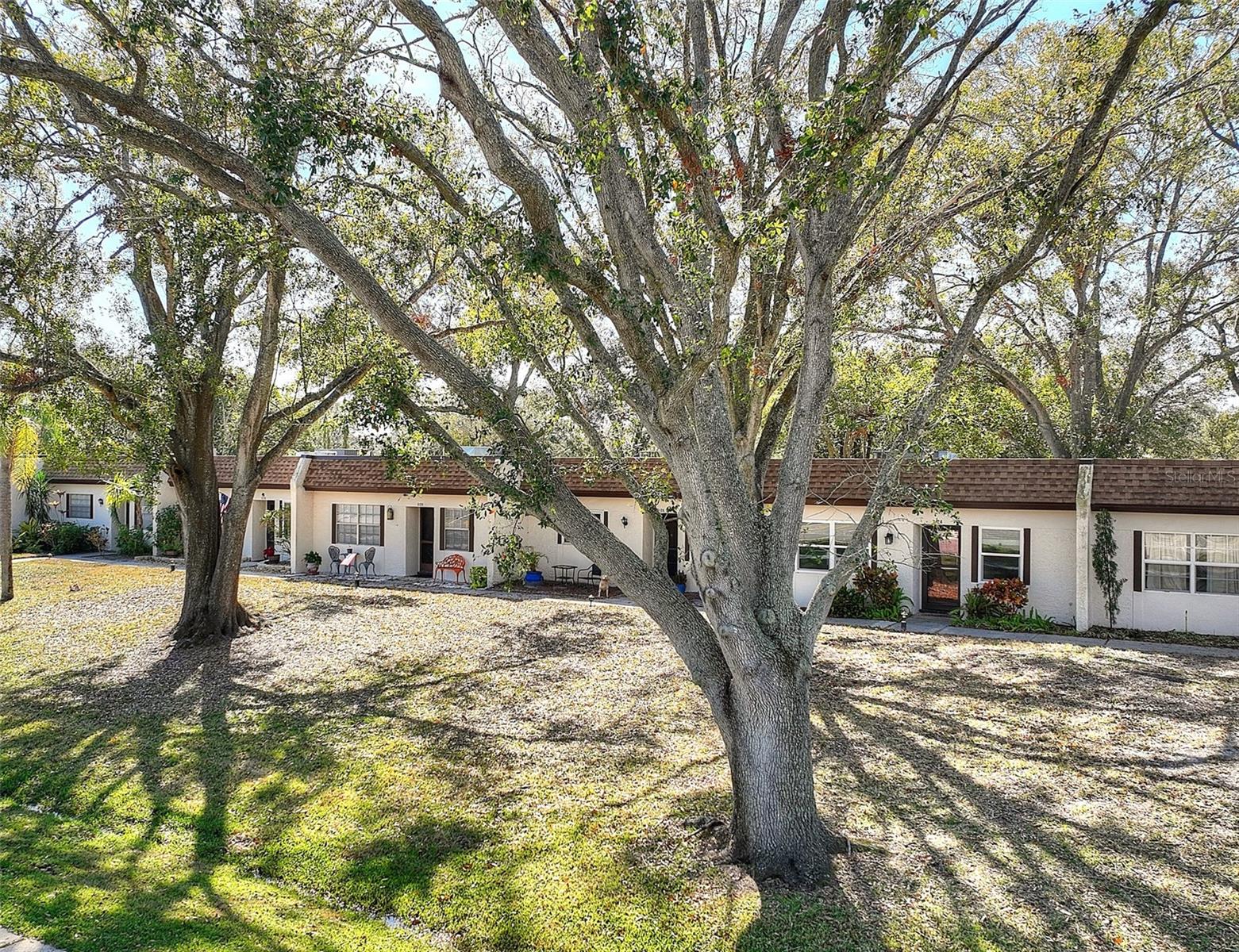 Set back and enjoy the shade trees in the summer!