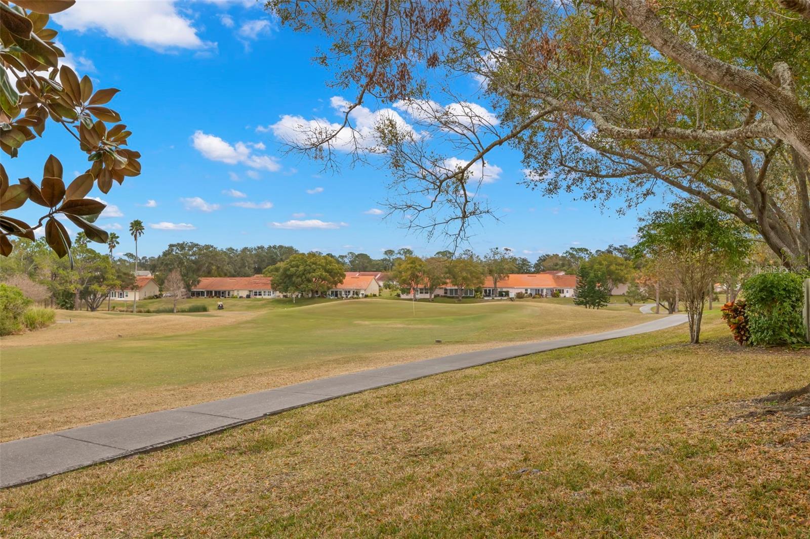 VIEW OF HOLE #3 (BLUE COURSE)