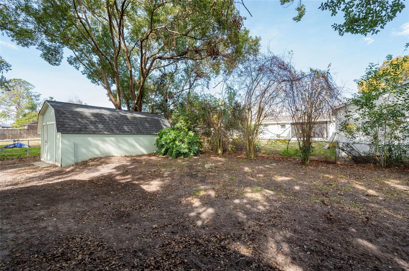 Back Yard Shed