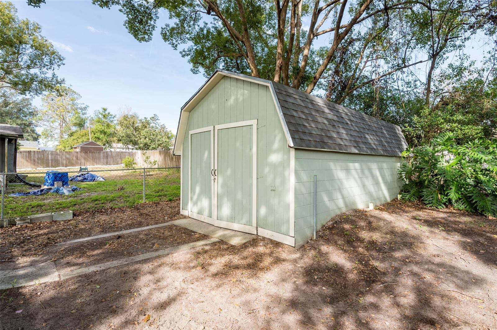 Back Yard Shed