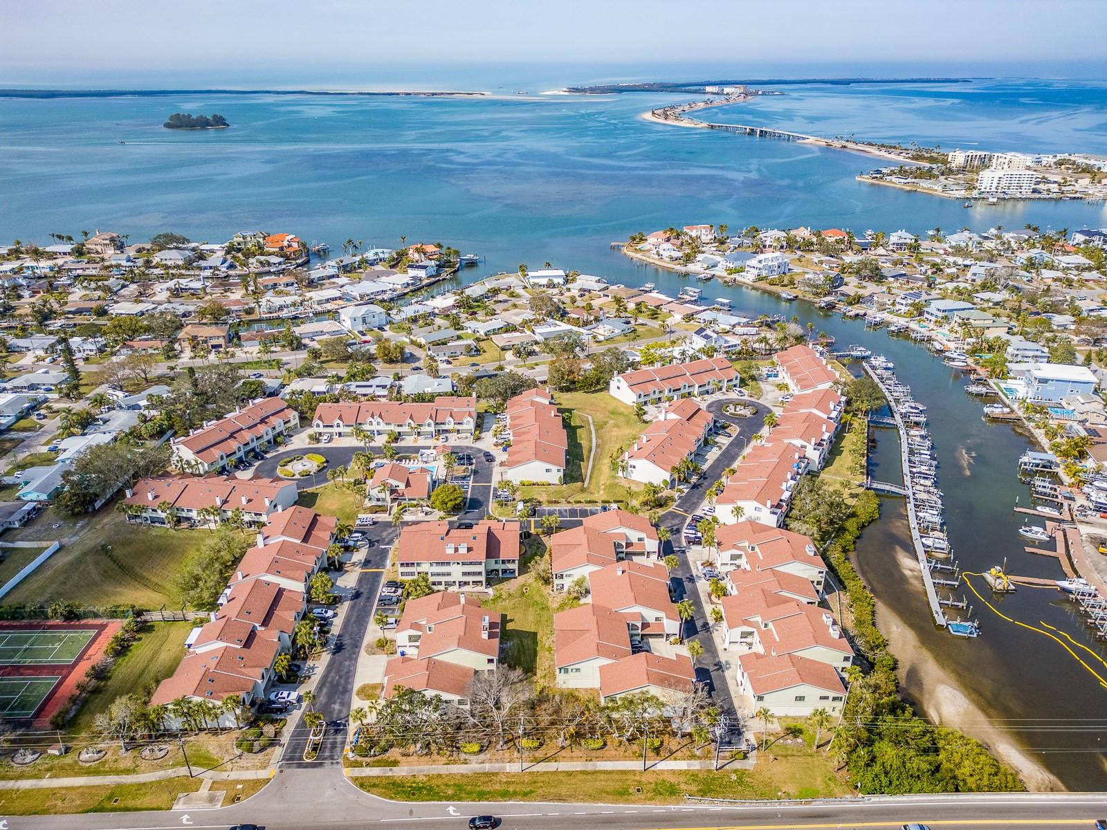 AERIAL VIEWS TO THE SOUTHWEST