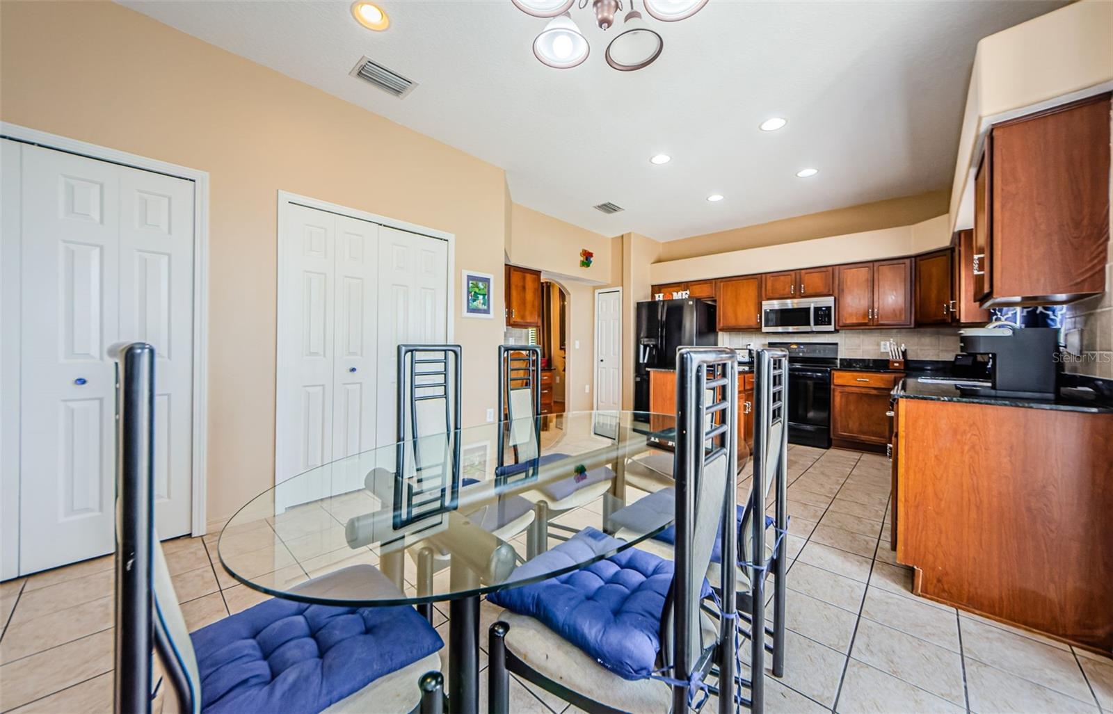 Double Closet Pantry In Kitchen