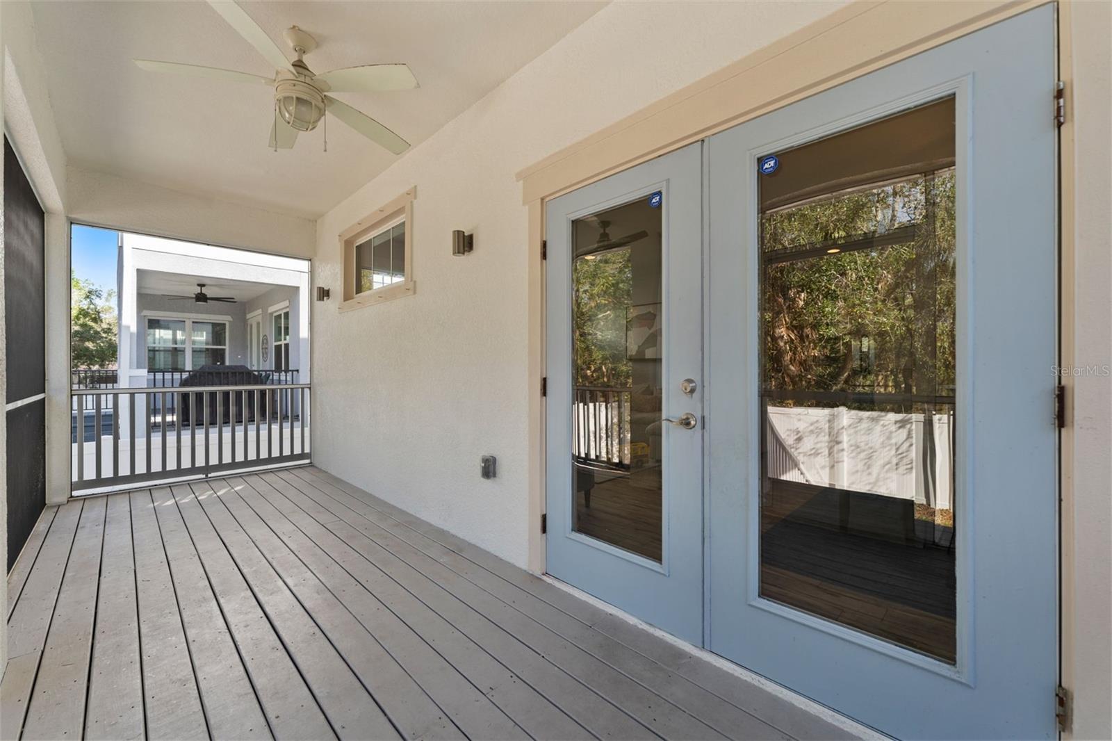 First Floor Rear Screened Porch