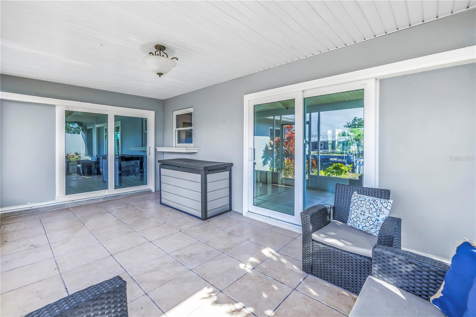 Screened porch