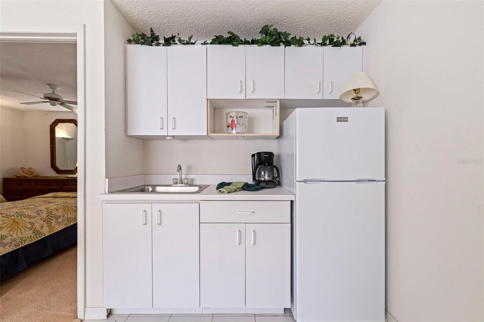 Apartment over garage kitchenette