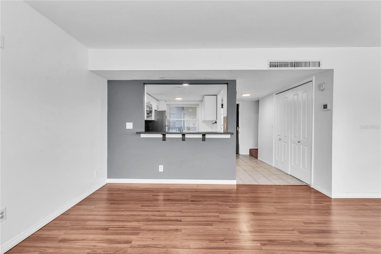 Dining area adjacent to kitchen