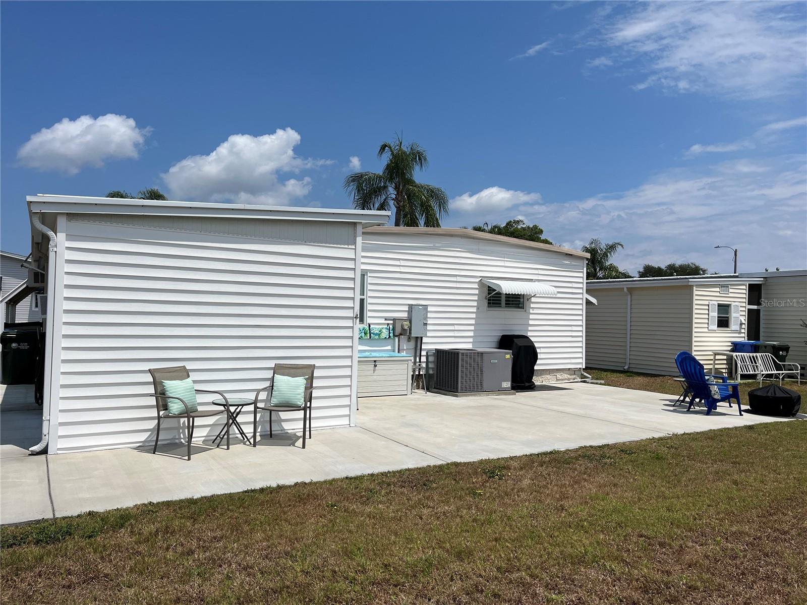 LARGEST PATIO IN COMMUNITY