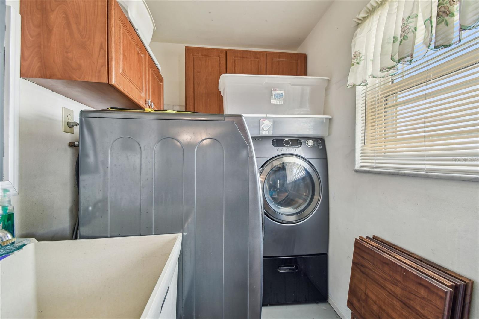 Laundry in Garage