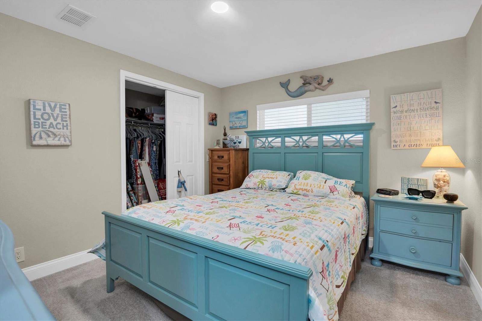 Bedroom 2 with large closet