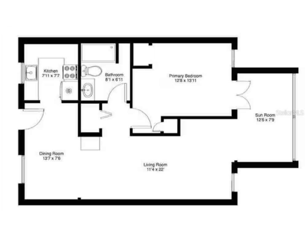 Layout of condo