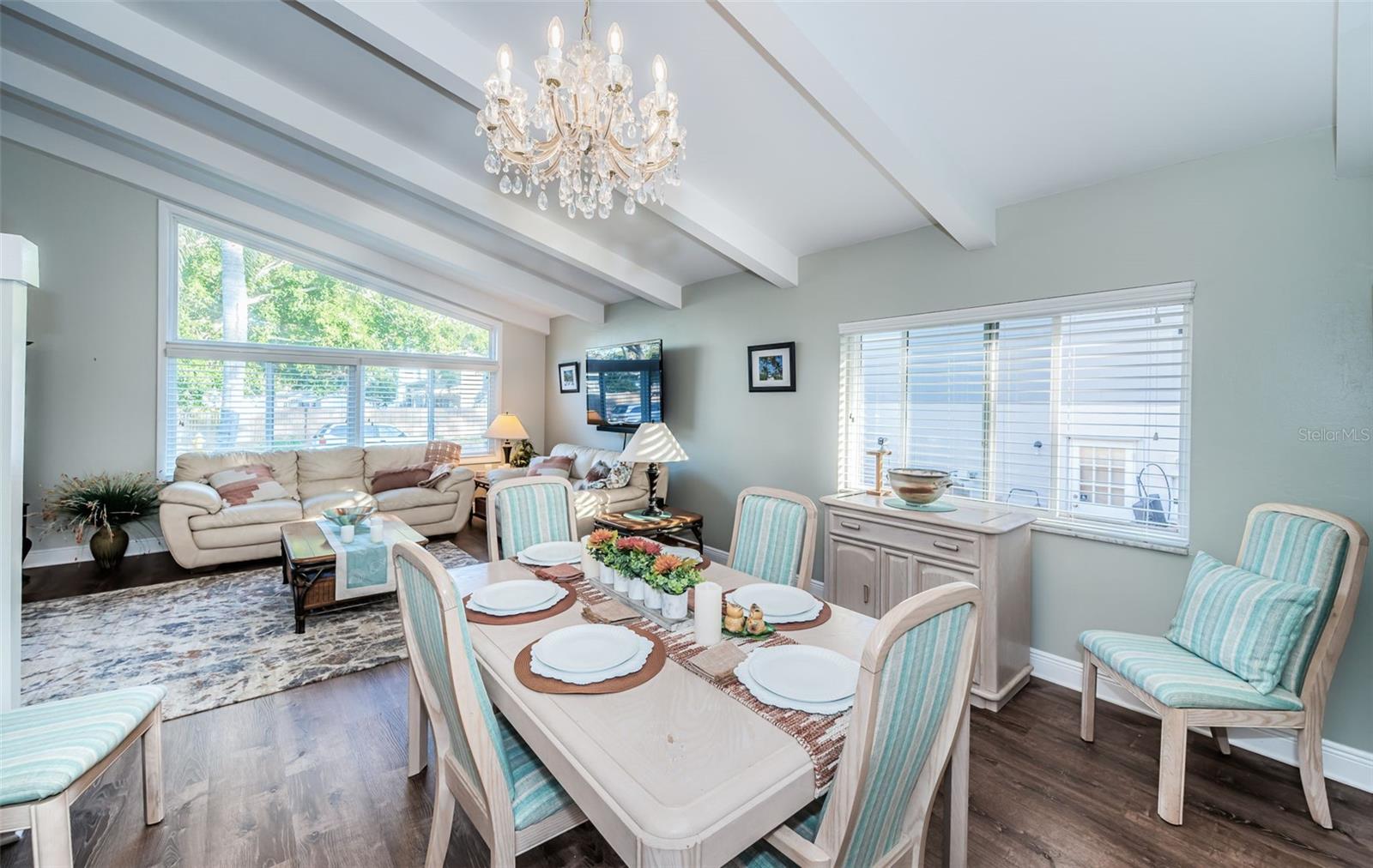 Dining Room off the Living Area