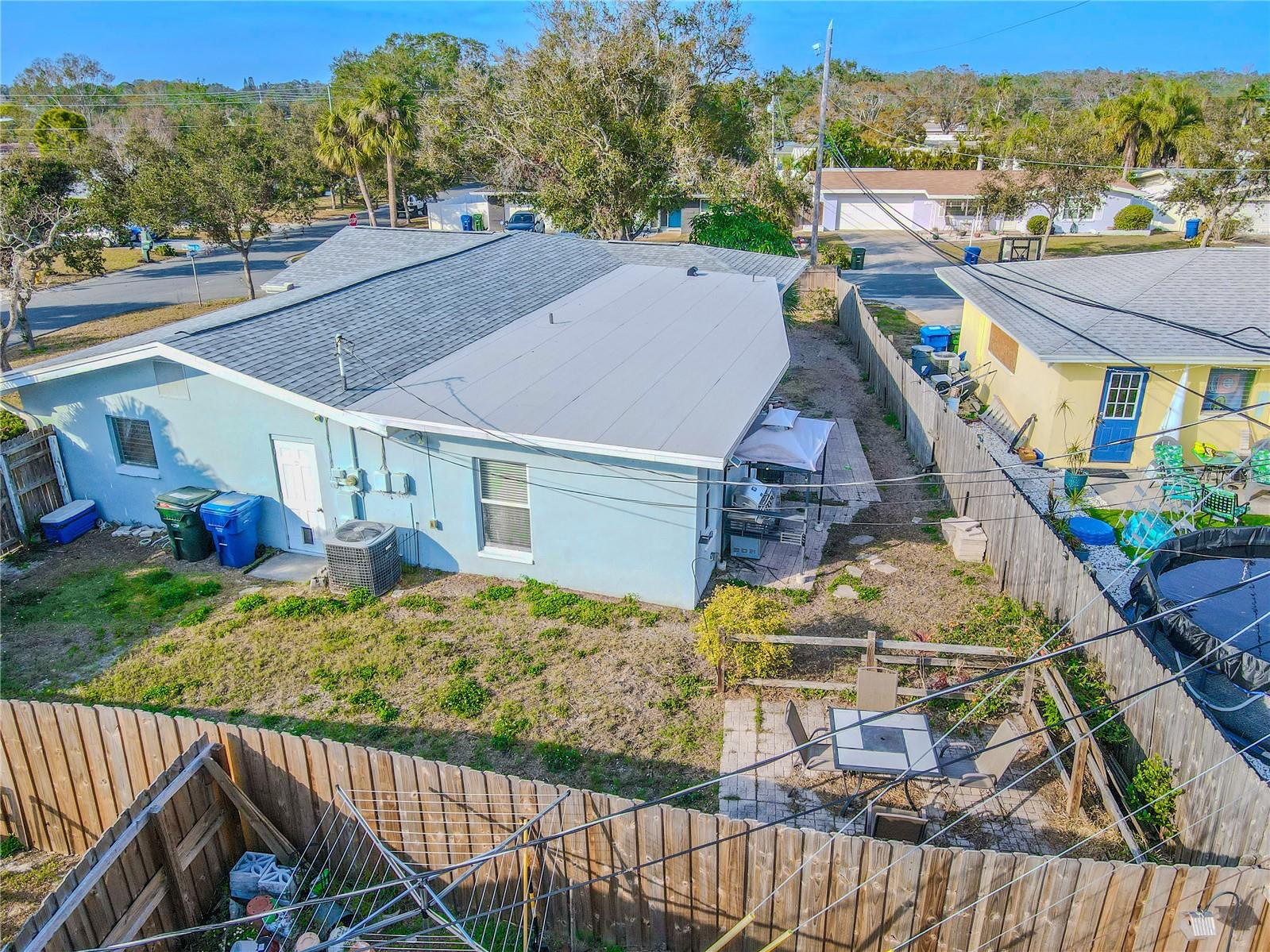 Back and side yard view. New Roof: January 2025!!!