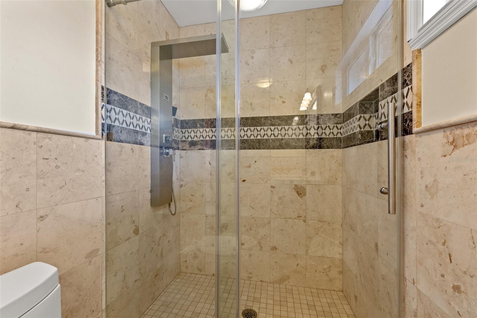 Second Level Walk-in Shower