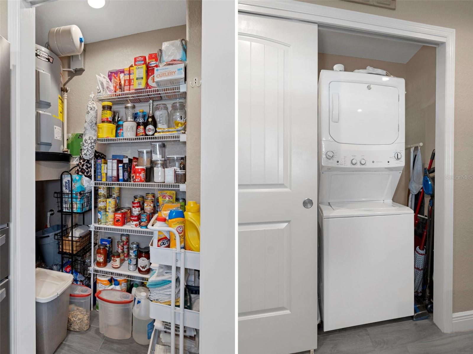 Pantry/Laundry Closet In-law-Suite