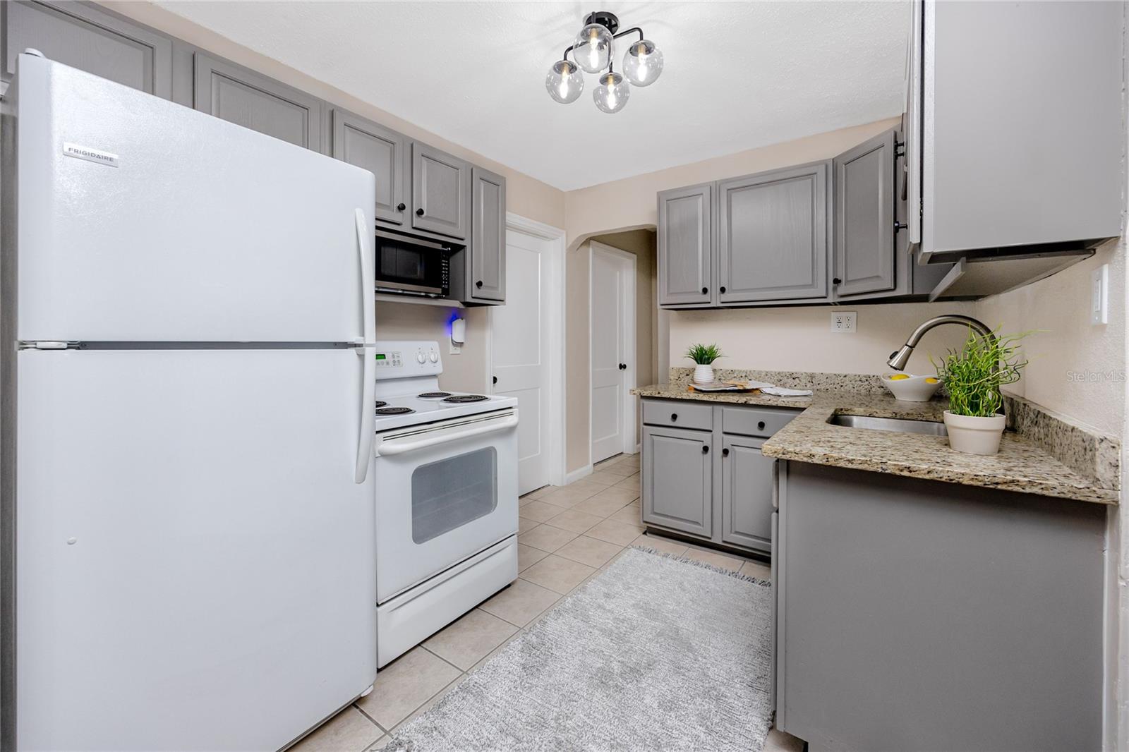 Kitchen with New Appliances