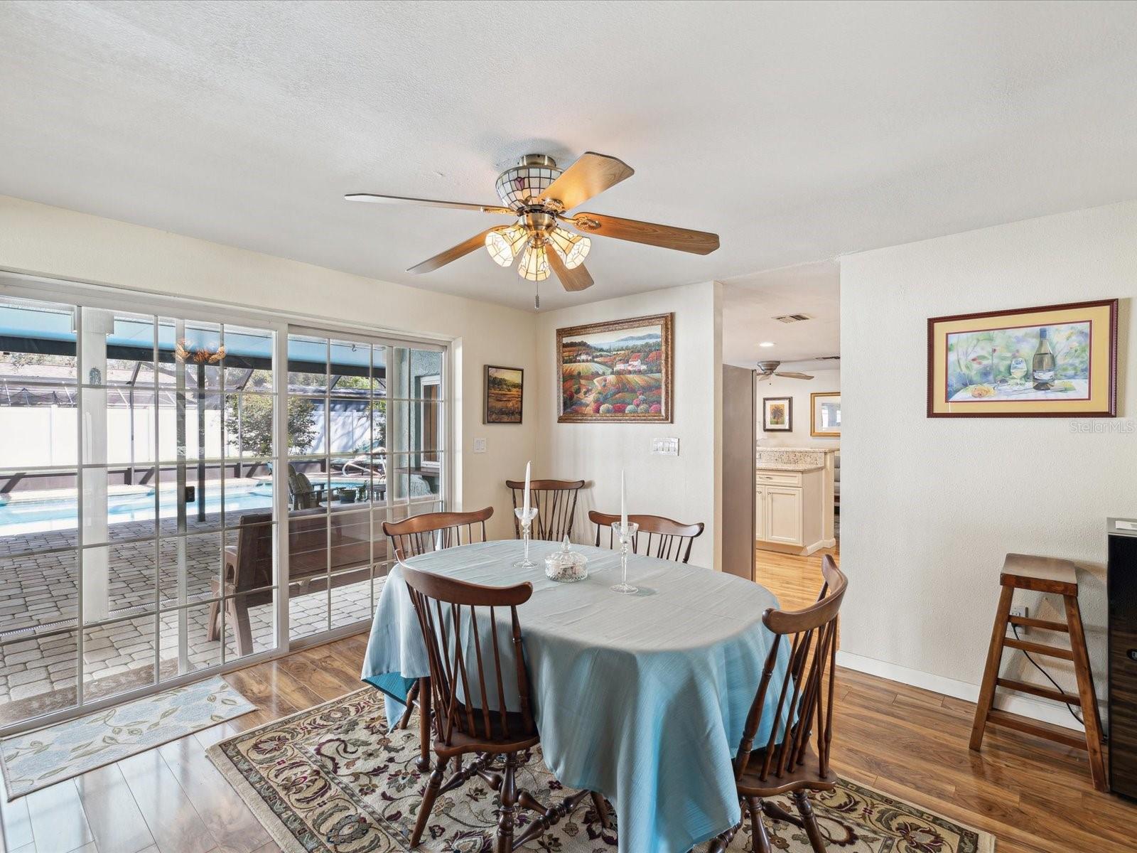 Dining Room off of Kitchen & Living Room