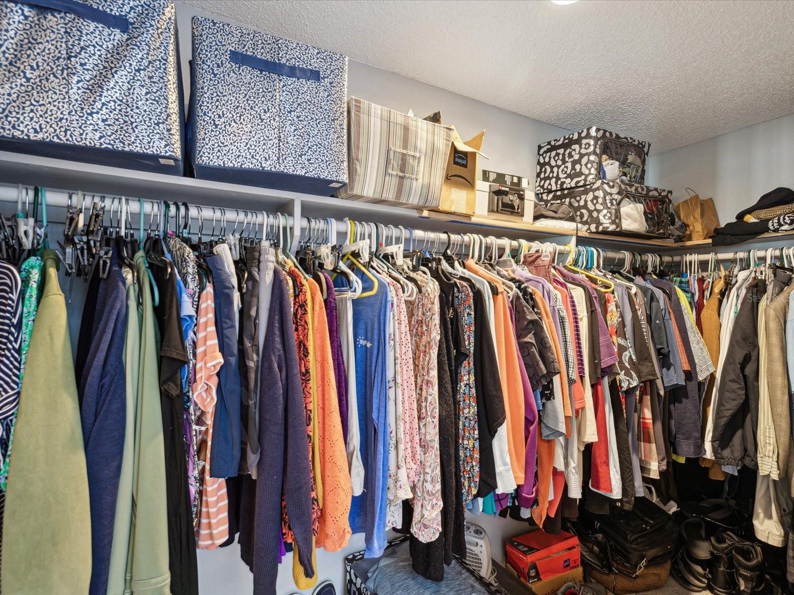 Primary Walk In Closet