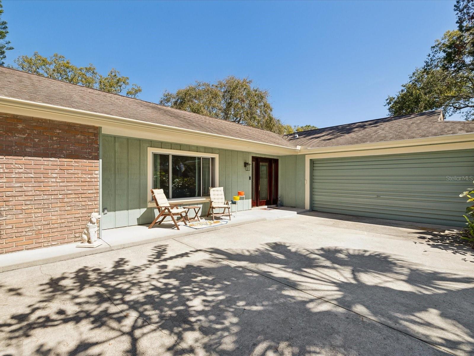 Front Exterior w/ Side Entry Garage