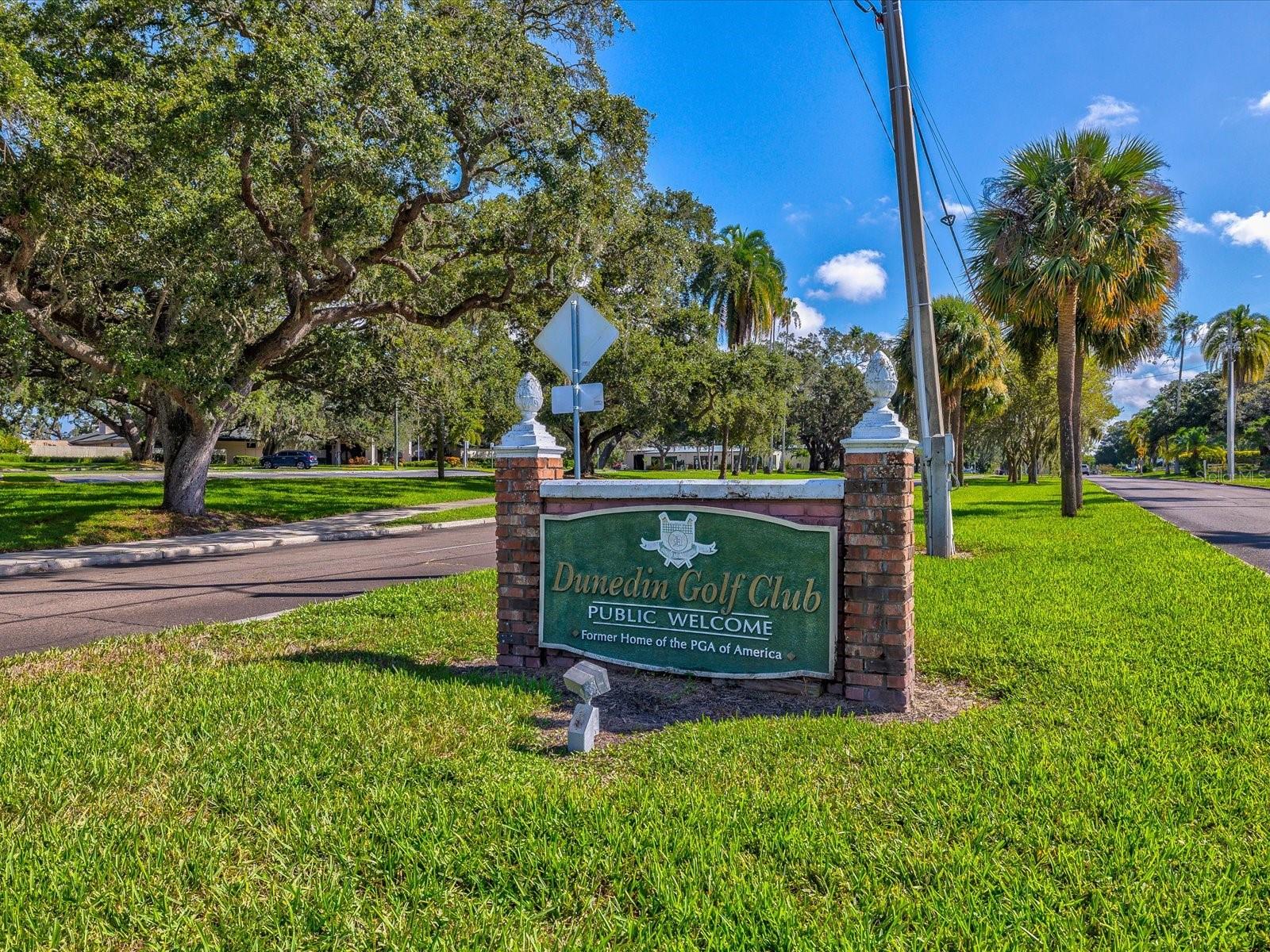 Within a Mile of the Newly Renovated Dunedin Golf Course, former home of the PGA