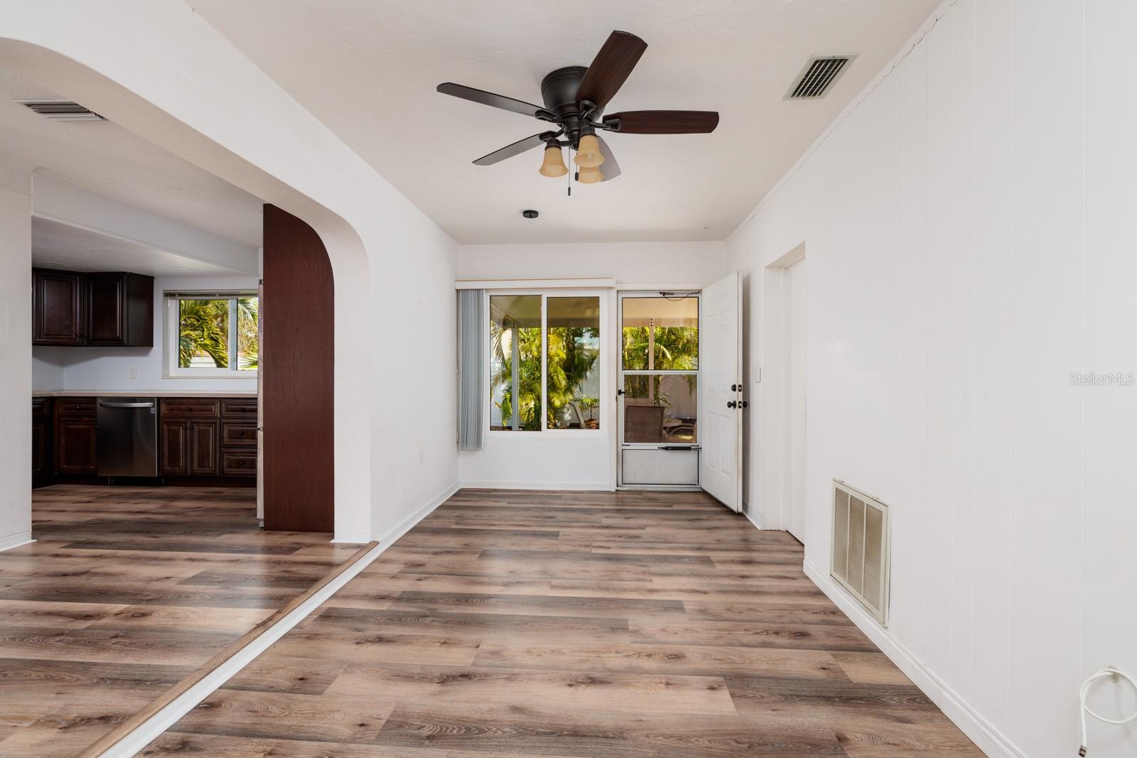 Florida Room/Dining Room/Kitchen