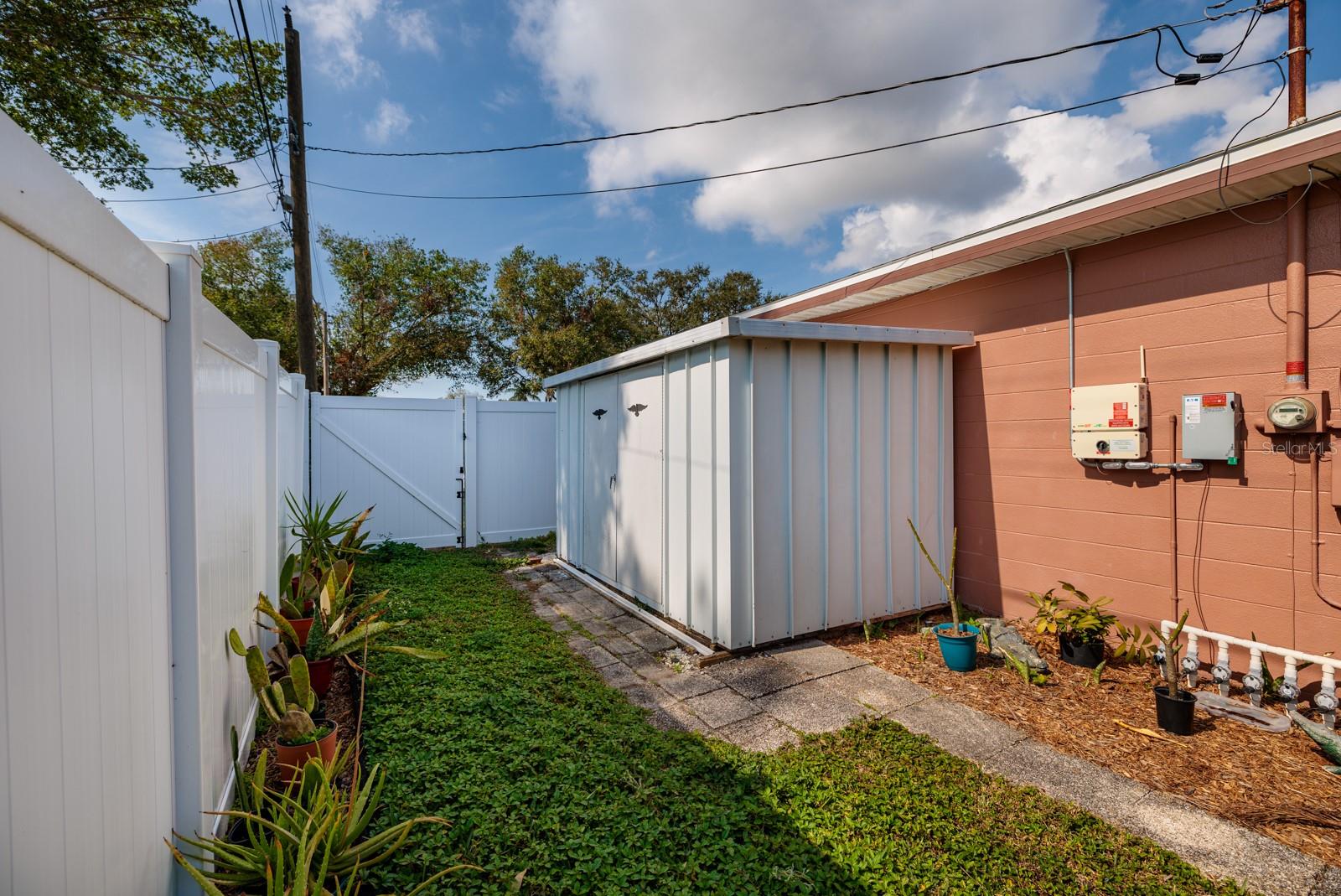 Exterior Back/Shed