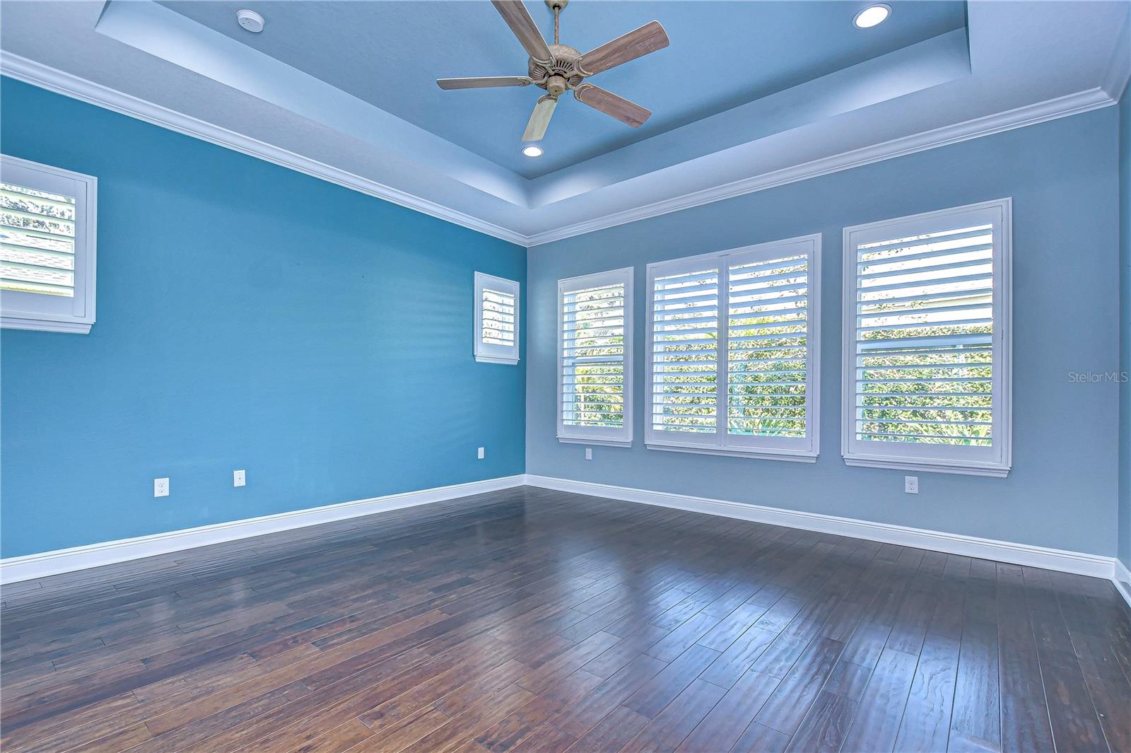 TONS of windows bathe the room in natural light!