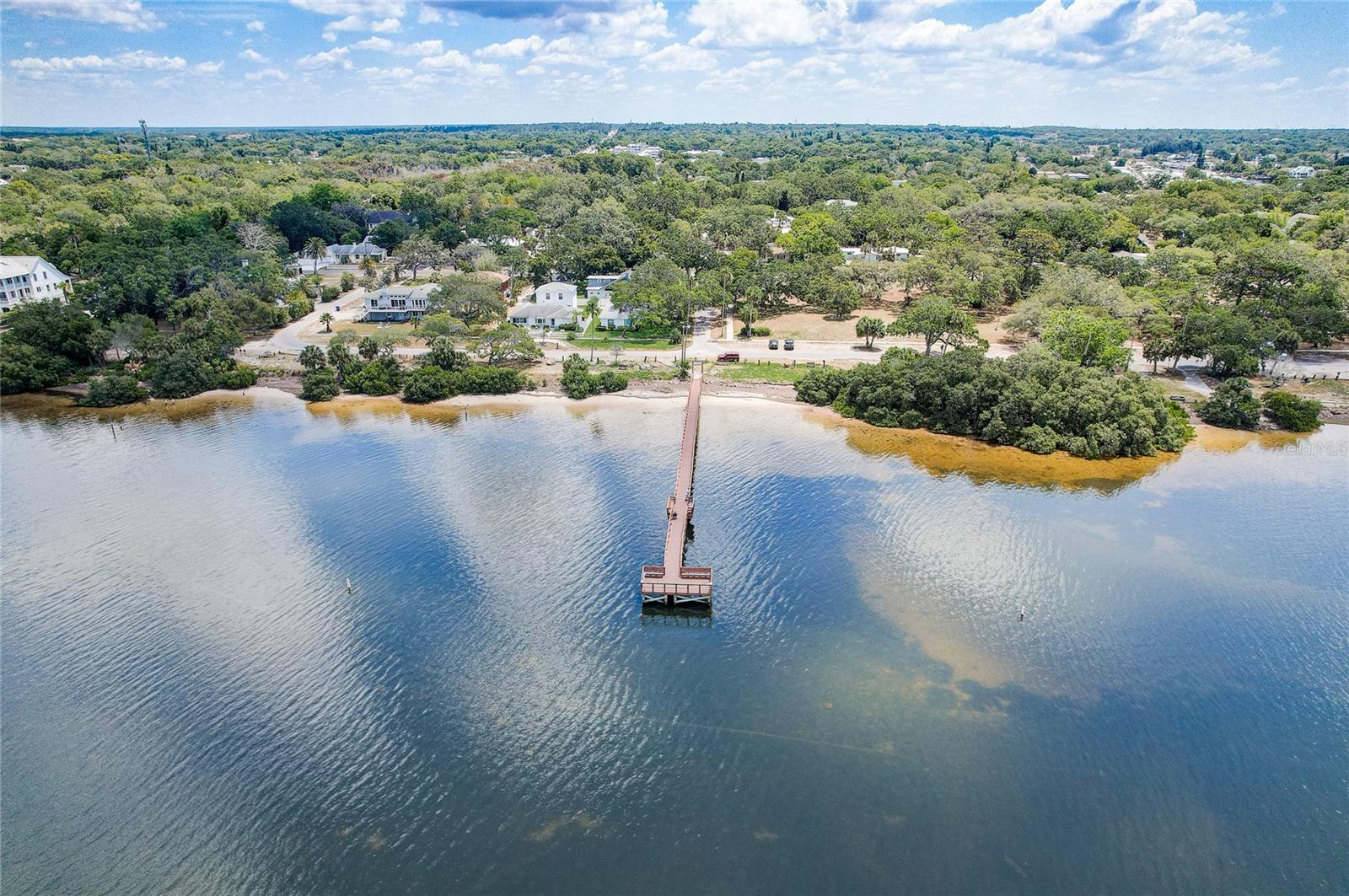 Community public waterfront at Live Oak park and Gulf Shore Park. Pier is gone. Comunity hoping for a new pier soon.