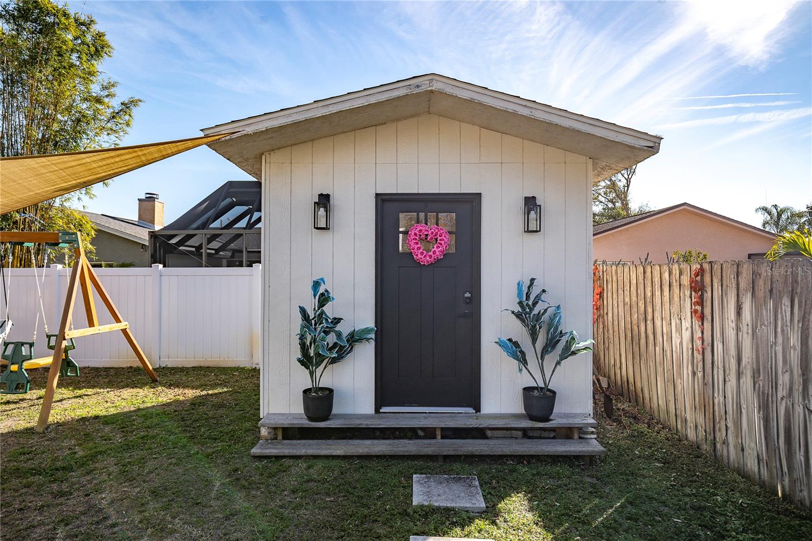 Adorable She-Shed Office