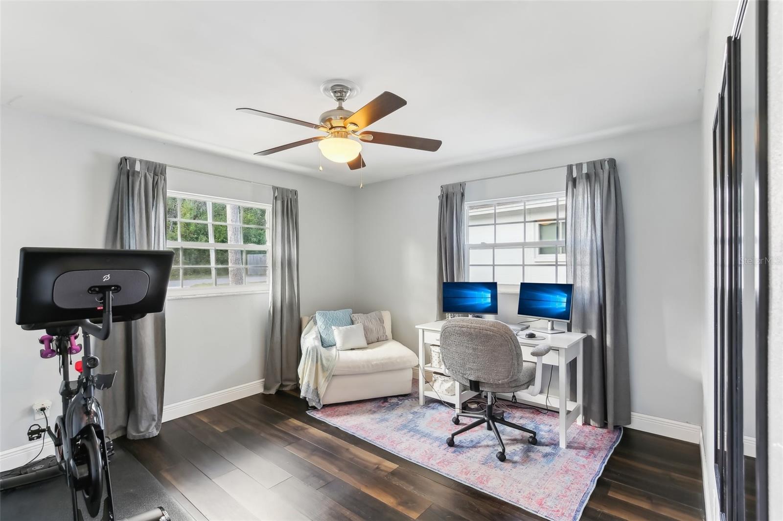 Guest Bedroom 3 - Currently Utilized as Office/Gym