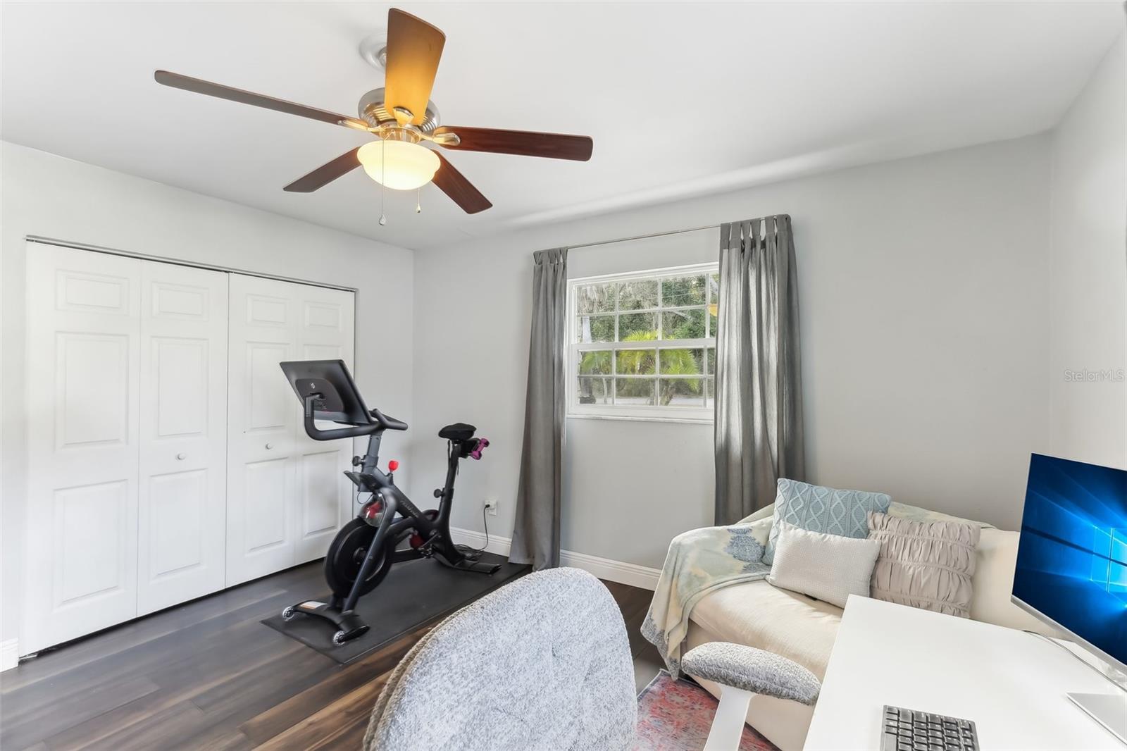 Guest Bedroom 3 - Currently Utilized as Office/Gym