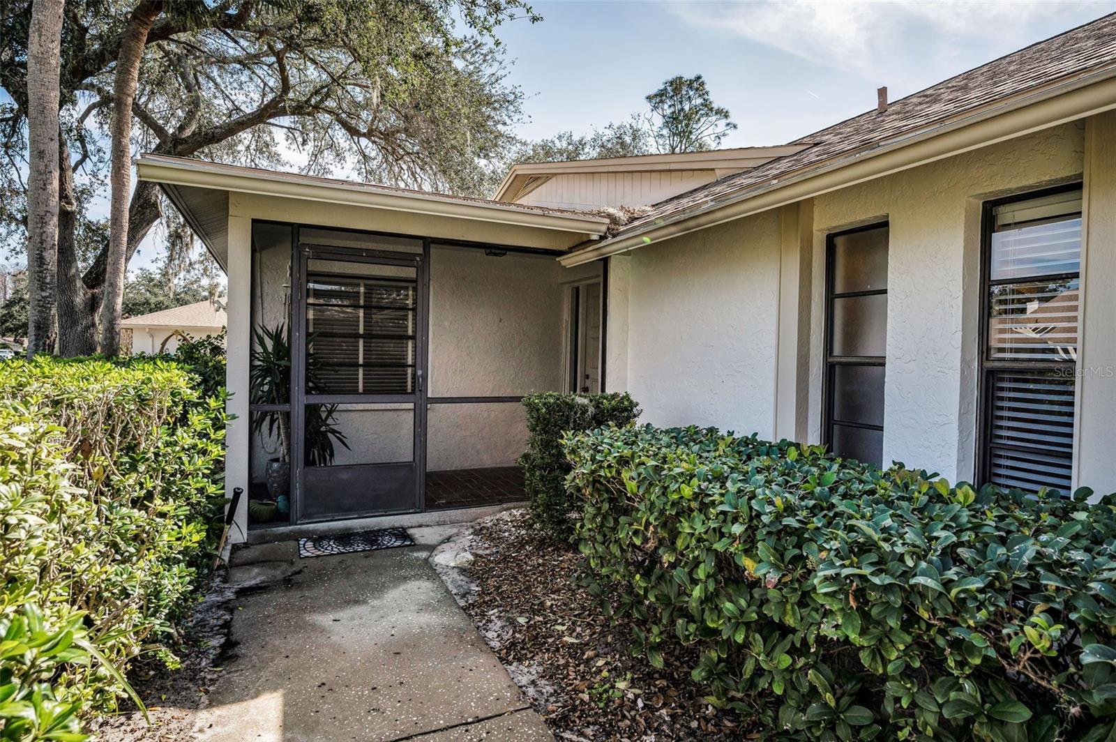 Front Exterior w/Enclosed Front Porch