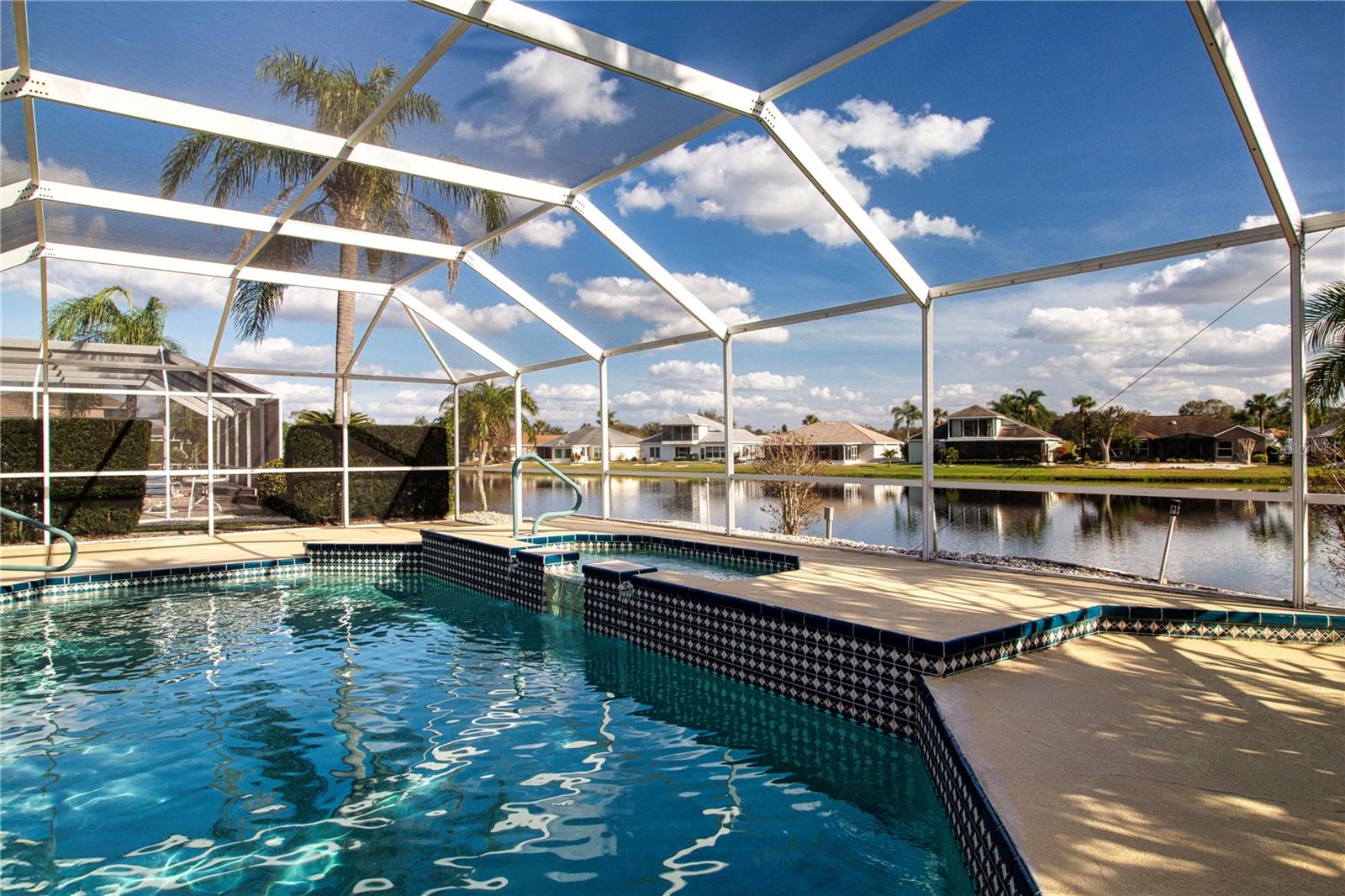 View of Lake from Pool/Spa area