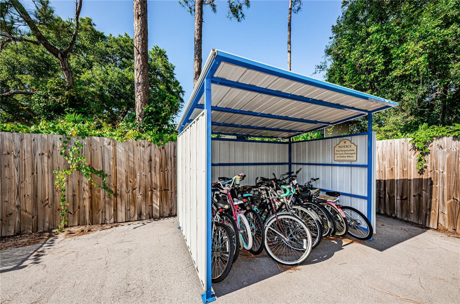 Community Bike area