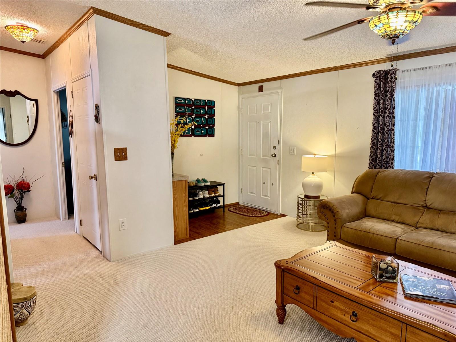 great room looking toward secondary bedrooms