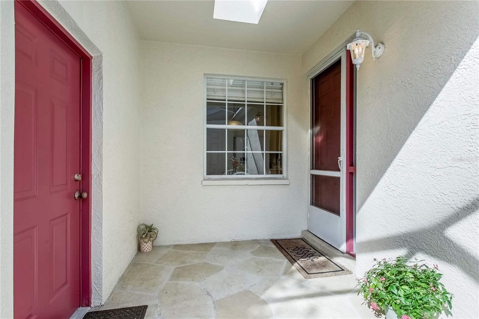 Covered front porch