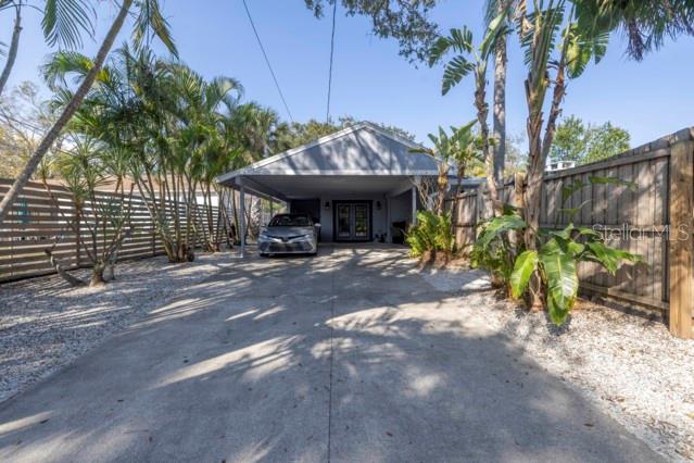 Carport From Alley