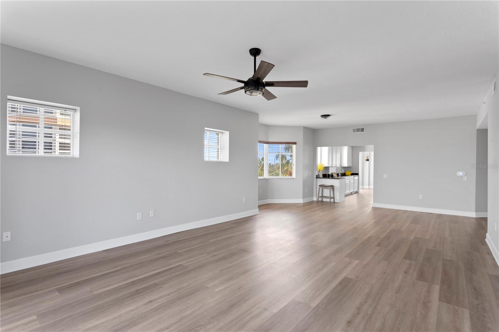 View of Living Room from Balcony