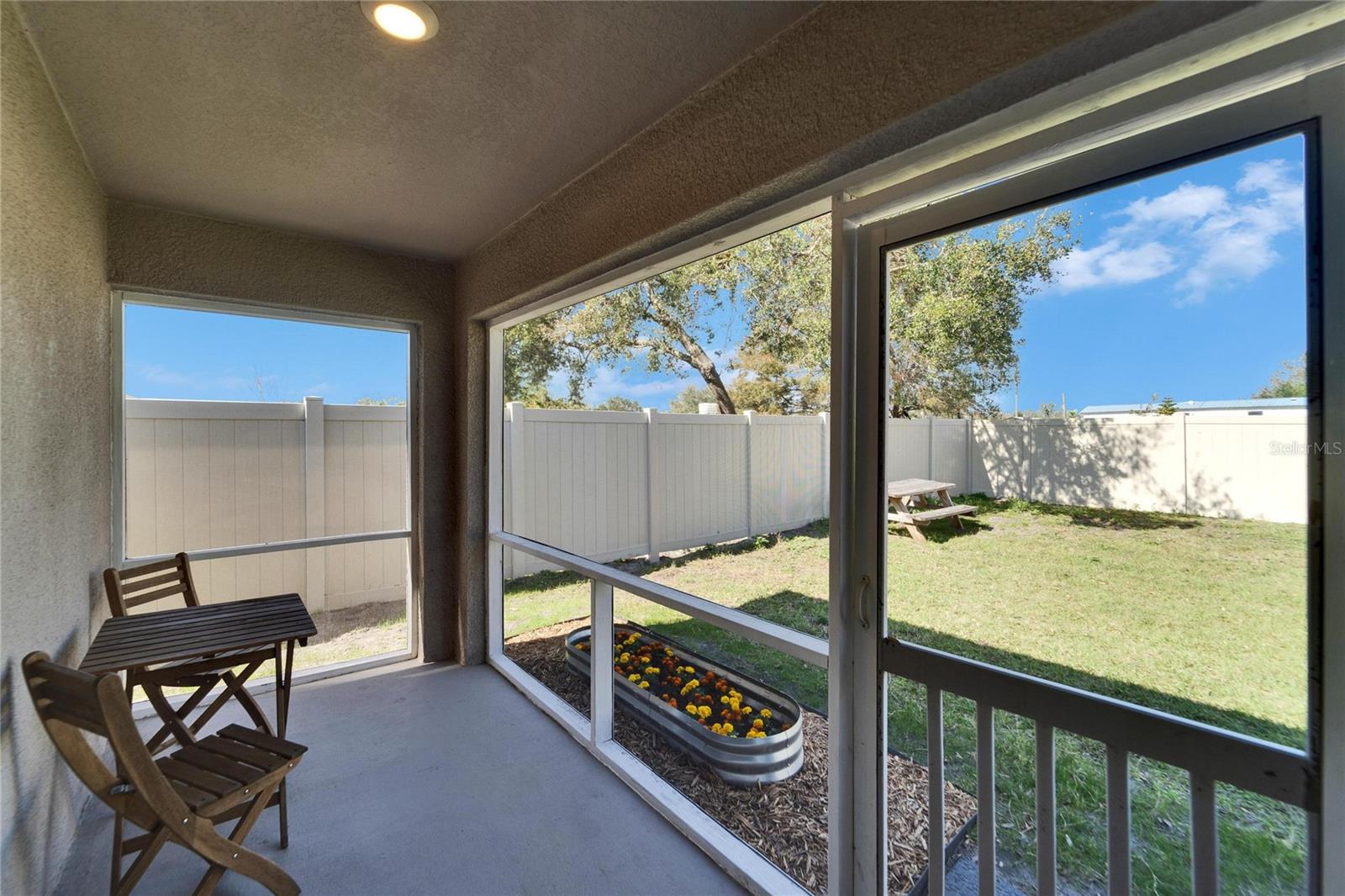 Screened-in Rear Patio