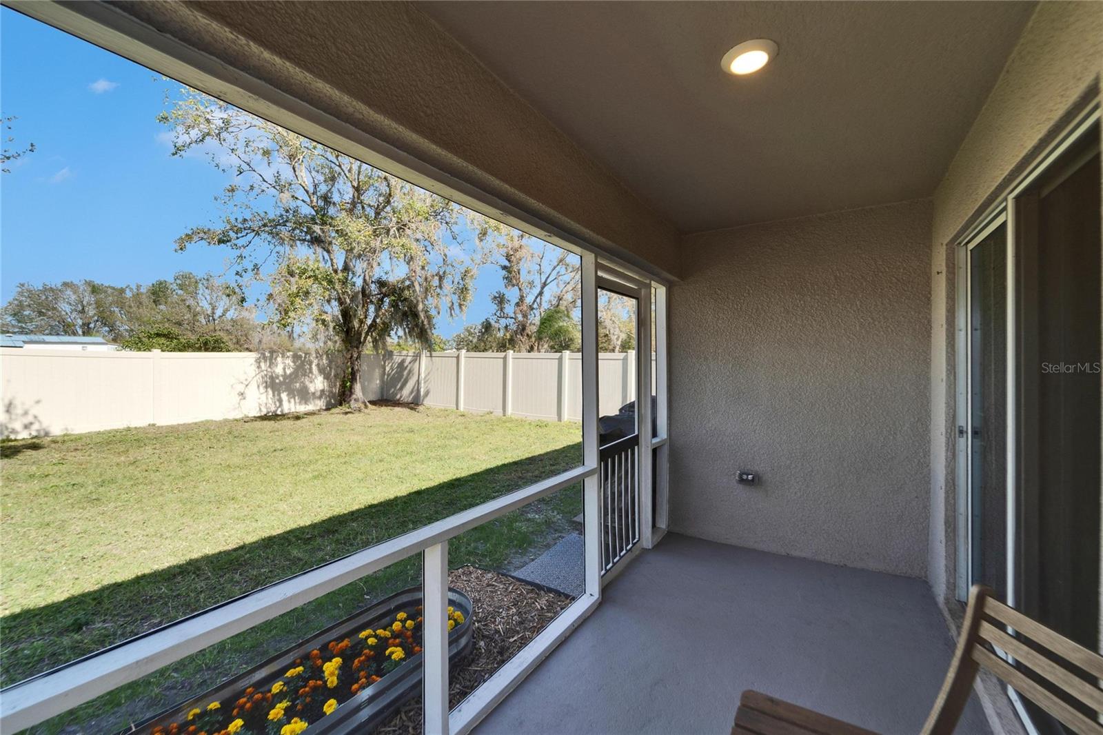 Screened-in Rear Patio