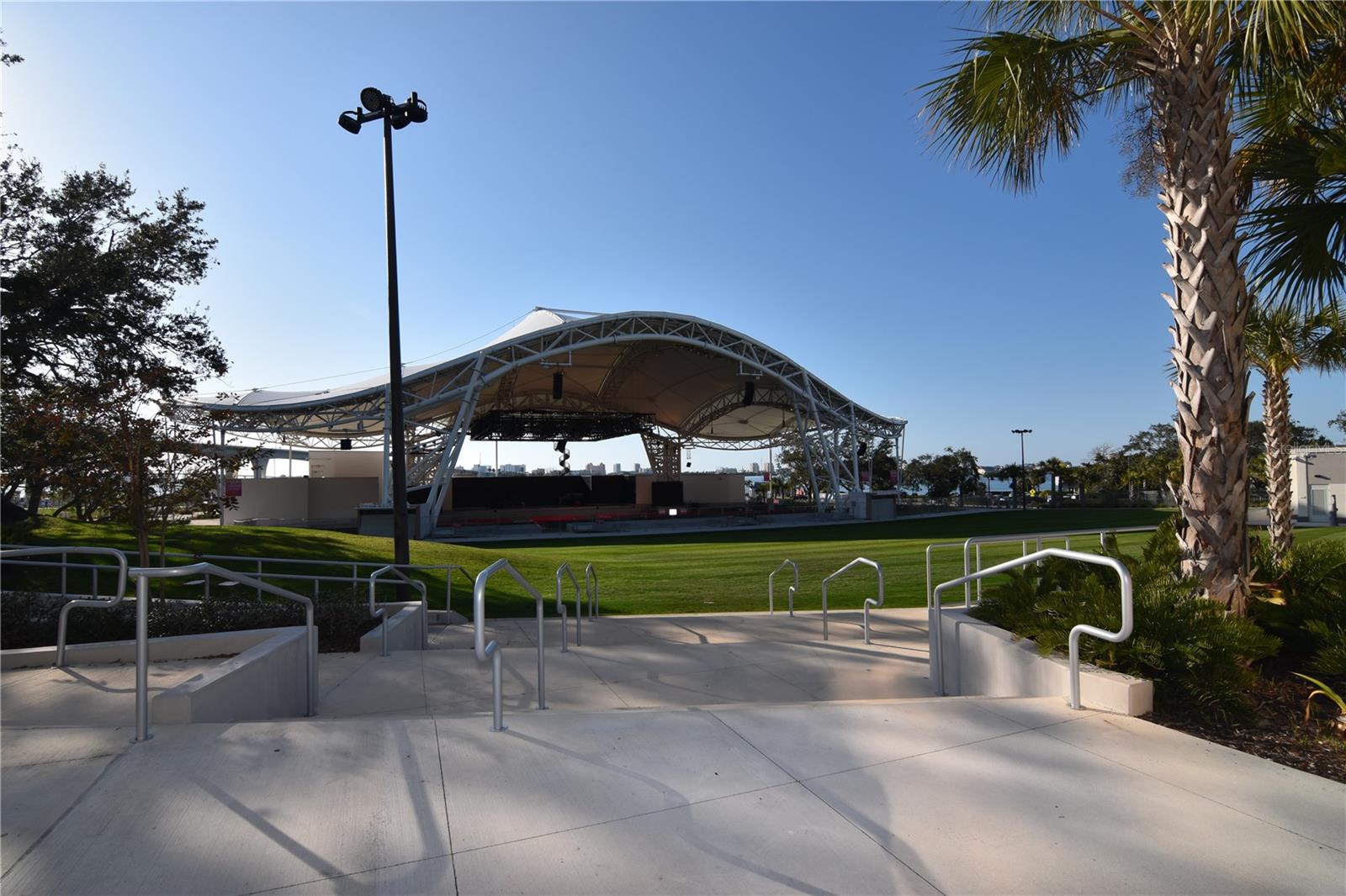 The BayCare Sound at Coachman Park in downtown Clearwater.