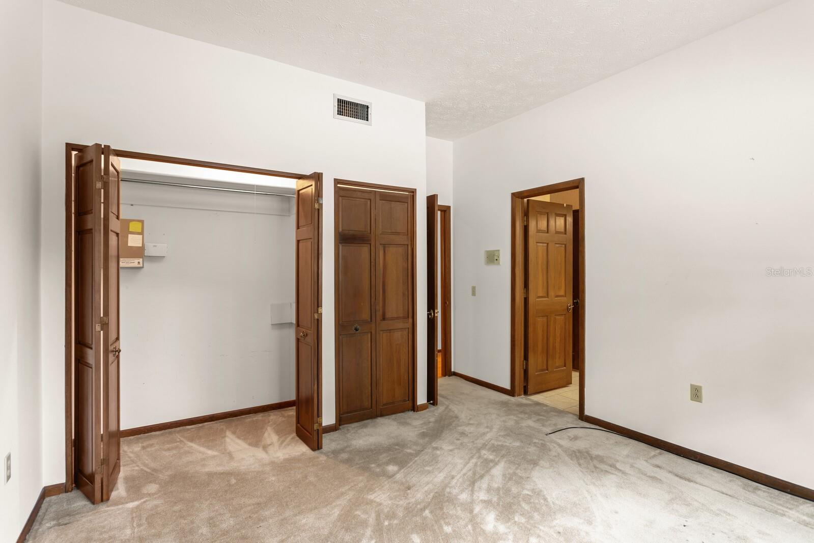 Third bedroom with large closet!