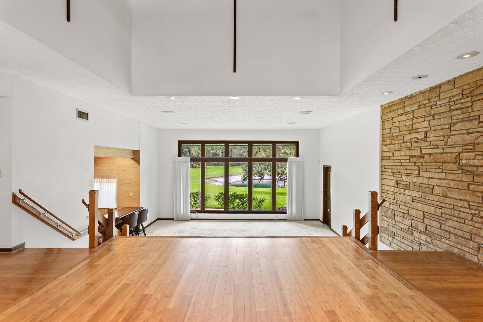 Entry way is stunning and full of natural light!