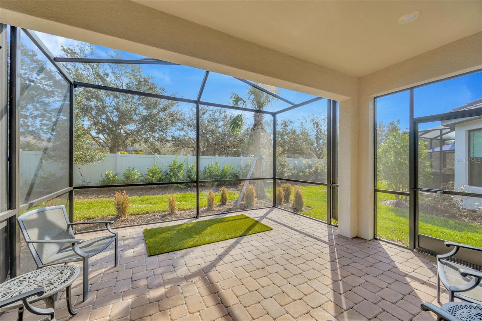 Extended Covered & Screened Lanai