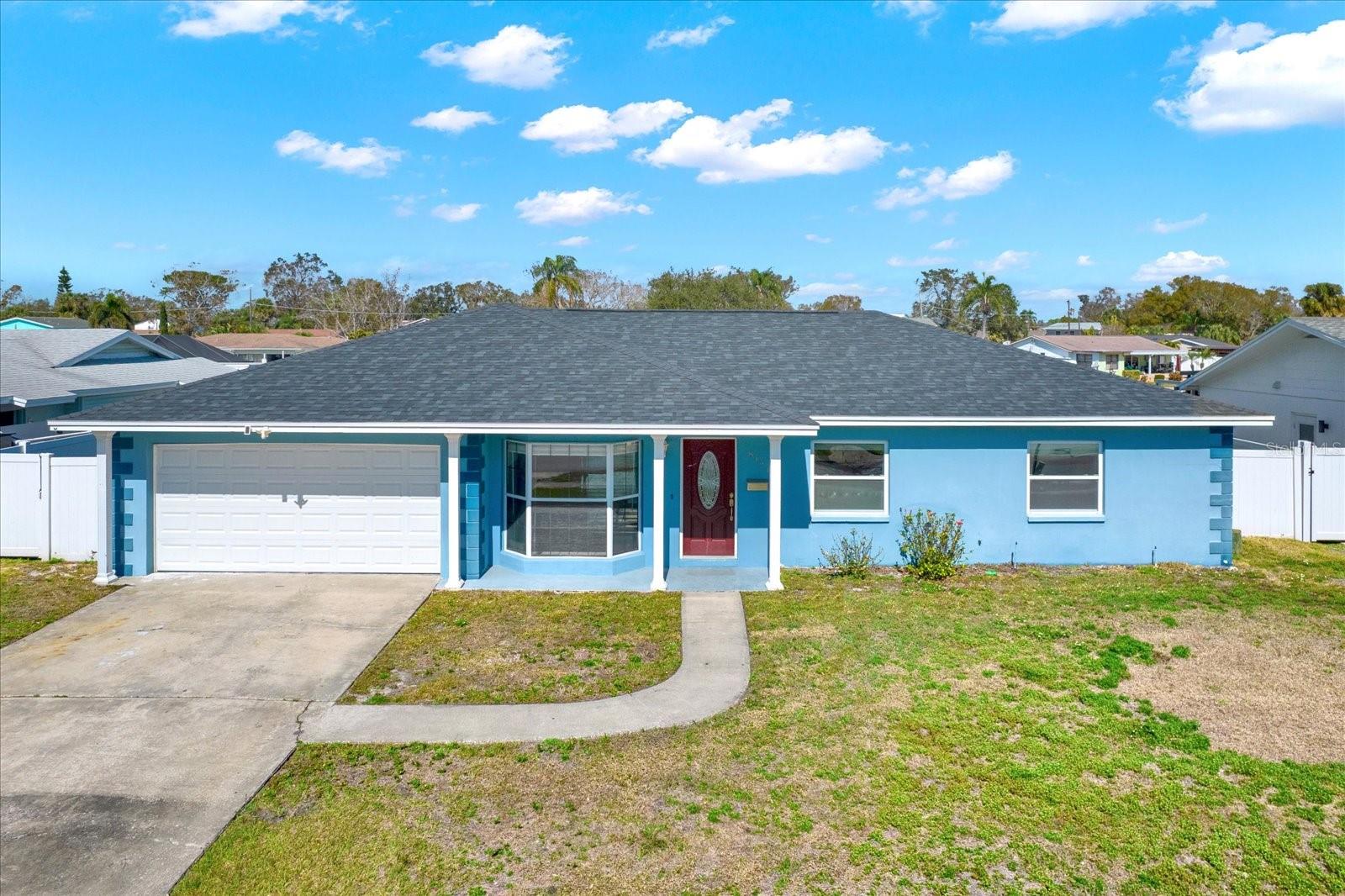 Aerial View of Home